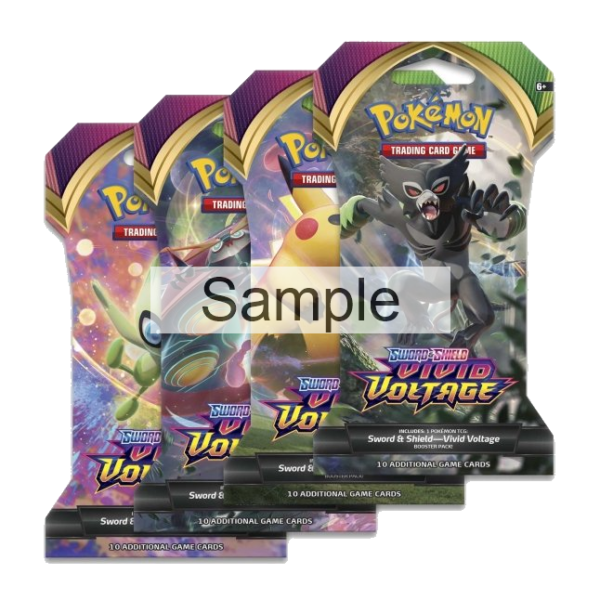 Sword & Shield-Vivid Voltage Sleeved Booster Pack (10 Cards)